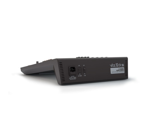 LD Systems VIBZ 12 DC 12-Kanal Mischpult mit DFX und Kompressor
